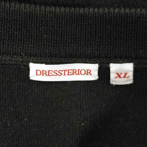 ドレステリア DRESSTERIOR ウォッシャブル ラウンド カーディガン メンズ JPN:XL