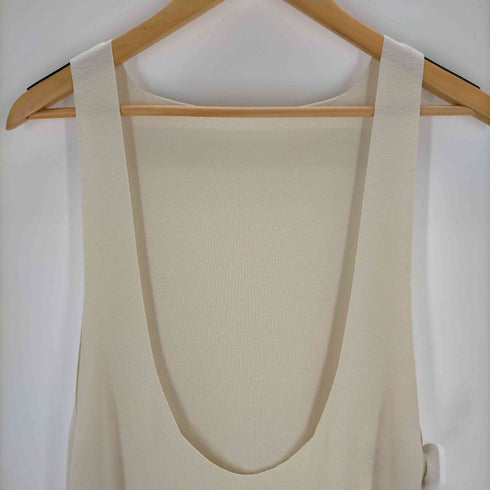 オーラリー AURALEE 23SS WOOL RECYCLE POLYESTER HIGH GAUGE RIBKNIT DRESS レディース JPN:1