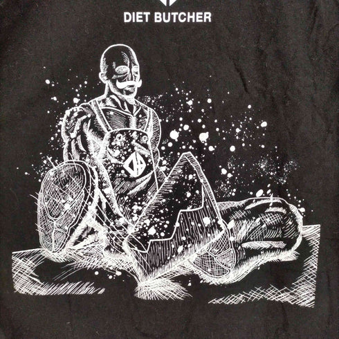 ダイエットブッチャー DIET BUTCHER バックプリント T-shirt メンズ JPN:1