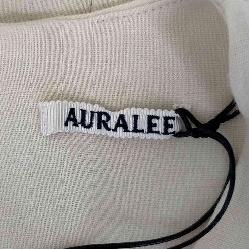 オーラリー AURALEE TENSE WOOL DOUBLE CLOTH DRESS ivory レディース JPN:1