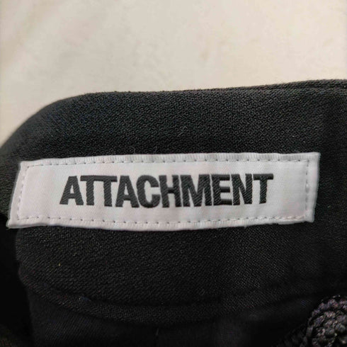 アタッチメント ATTACHMENT ポリエステルストレッチダブルクロス フレアパンツ メンズ JPN:3