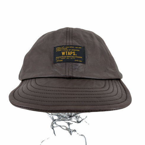 ダブルタップス WTAPS A-3 02 レザーキャップ メンズ