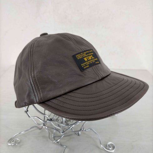 ダブルタップス WTAPS A-3 02 レザーキャップ メンズ