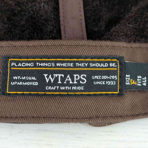 ダブルタップス WTAPS A-3 02 レザーキャップ メンズ