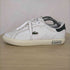 ラコステ LACOSTE POWERCOURT エンボスロゴ レザースニーカー メンズ US:8.5