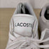 ラコステ LACOSTE POWERCOURT エンボスロゴ レザースニーカー メンズ US:8.5
