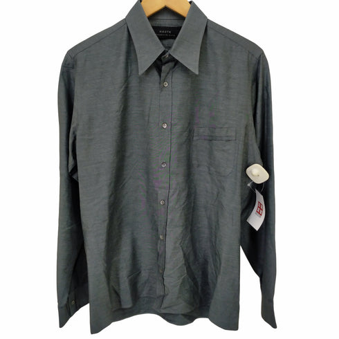 HAUTE Vincenzo De Cotiis レーヨン混 長袖シャツ メンズ 50