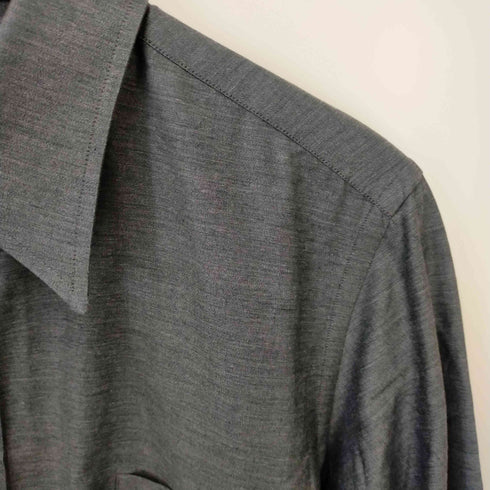 HAUTE Vincenzo De Cotiis レーヨン混 長袖シャツ メンズ 50