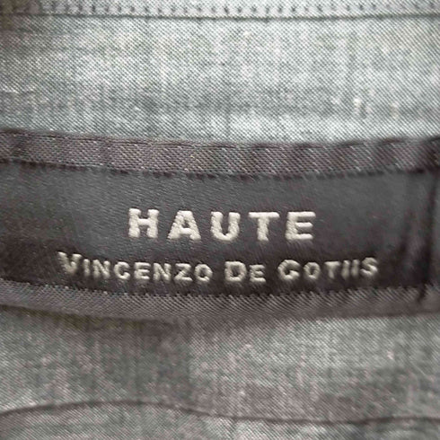 HAUTE Vincenzo De Cotiis レーヨン混 長袖シャツ メンズ 50