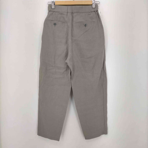 ルグラジック le glazik リネンクロス タックパンツ レディース 34