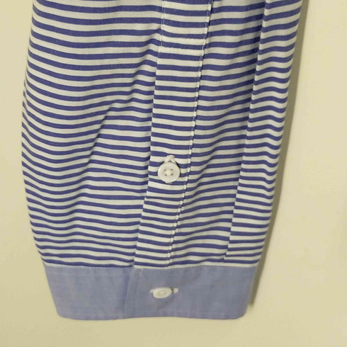ゼロエイトサーカス 08sircus 16SS BORDER SWITCHING SHIRT メンズ 3/50