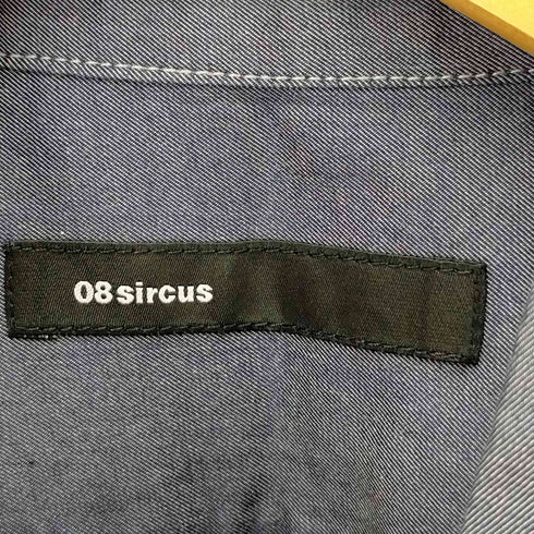 ゼロエイトサーカス 08sircus 17SS 長袖コットンシャツ メンズ 5