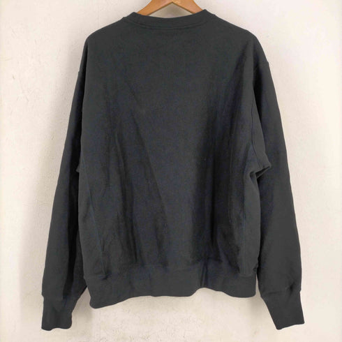 チャンピオン Champion #S149 リバースウィーブ クルーネック スウェット 単色青タグ メンズ import:L