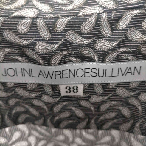 ジョンローレンスサリバン JOHN LAWRENCE SULLIVAN ペイズリー柄 長袖シャツ メンズ 38