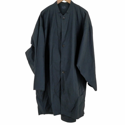 ムジラボ MUJI labo 撥水高密度織りスタンドカラーコート メンズ L-XL