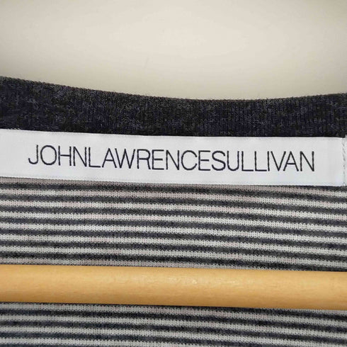 ジョンローレンスサリバン JOHN LAWRENCE SULLIVAN レーヨン混 ボーダーカットソー メンズ M