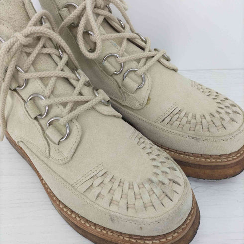 アベイシングエイプ A BATHING APE 00AW クレープソール スウェード レースアップ ワークブーツ メンズ US:7