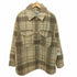 ザラ ZARA 20AW チェック柄オーバーシャツジャケット レディース import:S