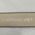 アベイシングエイプ A BATHING APE パイソンレザー BAPE バックル レザー ベルト メンズ M
