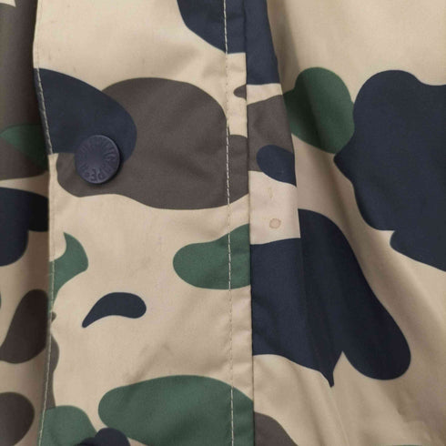 アベイシングエイプ A BATHING APE ABC CAMO ボア リバーシブル ジップアップ マウンテンパーカー メンズ JPN:S