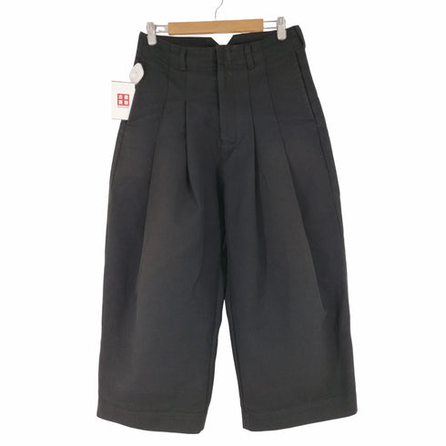 シンヤコズカ SHINYA KOZUKA BAGGY コットンポリ 2タックバギーパンツ メンズ JPN:S