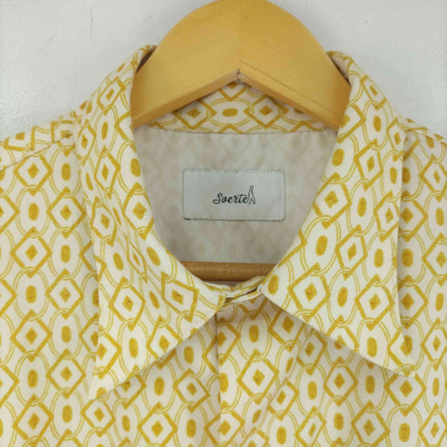 ソエルテ soerte Oversize assorted pattern mulhouse shirt / オーバーサイズアソートパターンミュルーズシャツ メンズ JPN:3
