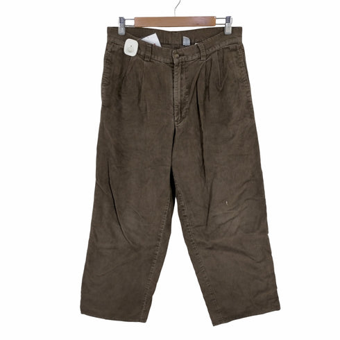 ギャップ Gap 2タック 太畝コーディロイパンツ メンズ 33inch