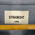 ストレイト STRAIIIGHT オールドイングリッシュロゴL/Sカットソー メンズ JPN:L