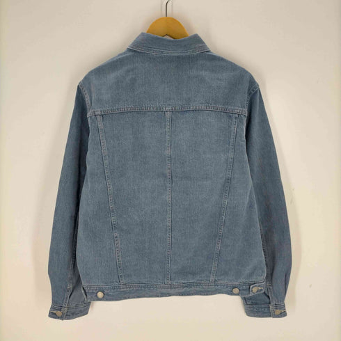 オーラリー AURALEE SELVEDGE FADED LIGHT DENIM BLOUSON LIGHT INDIGO メンズ JPN:4