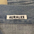 オーラリー AURALEE SELVEDGE FADED LIGHT DENIM BLOUSON LIGHT INDIGO メンズ JPN:4