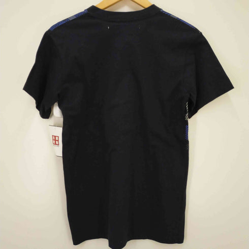 ジョンローレンスサリバン JOHN LAWRENCE SULLIVAN チェック切替 半袖 クルーネック Tシャツ メンズ M