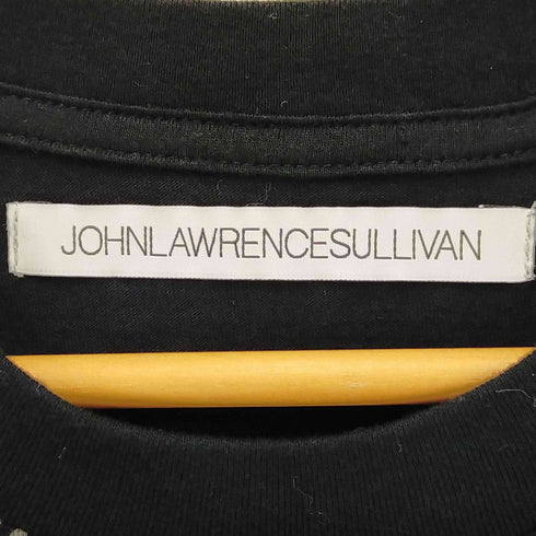 ジョンローレンスサリバン JOHN LAWRENCE SULLIVAN チェック切替 半袖 クルーネック Tシャツ メンズ M