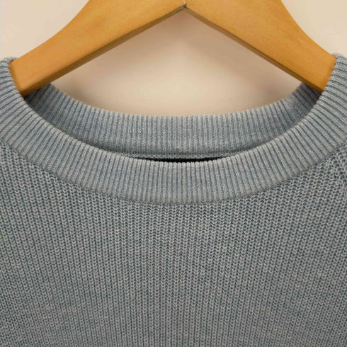 バーバリーロンドン BURBERRY LONDON ホース刺繍 ラグラン クルーネックニット メンズ L