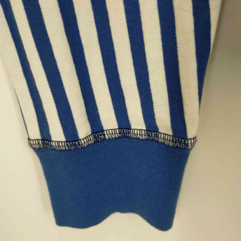 - RA-RE RAG RECYCLE デザイン刺繍 ボーダーカットソー メンズ L