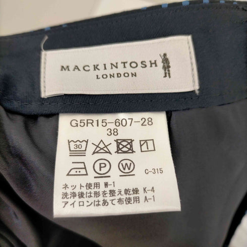 マッキントッシュ ロンドン Mackintosh LONDON ドット柄 ジップアップパンツ メンズ 38