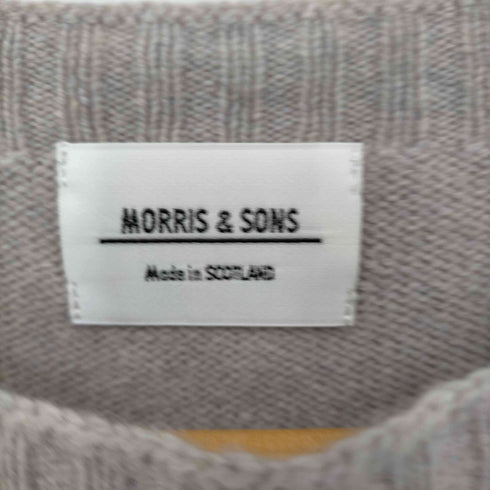モリスアンドサンズ MORRIS & SONS ウールニットベスト メンズ 38