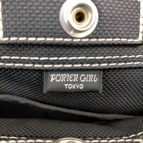 ポーター PORTER GIRL レザー切替 キャンバス トートバッグ メンズ