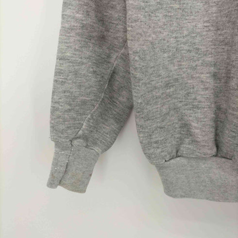 パニール Pannill 80s USA製 霜降り 杢グレー クルーネックスウェット トレーナー メンズ import:L