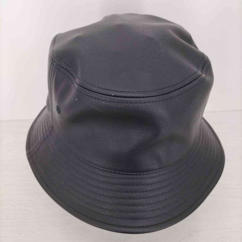 ノーアイディ NO ID. シンセティックレザーバケットハット メンズ ONE SIZE