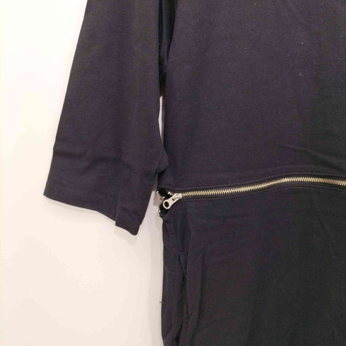ズッカ ZUCCa 22AW ミドルジャージィー クルーネックワンピース レディース JPN:M