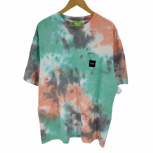 ハフ HUF TIE DYE BOX LOGO POCKET TEE メンズ JPN:XL