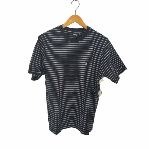 ステューシー Stussy 23SS Pin Striped Short-Sleeve Crew メンズ import:S