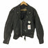 DIAMOND LEATHER 裏地キルティング ダブル ライダースジャケット アメジャン メンズ EUR:46