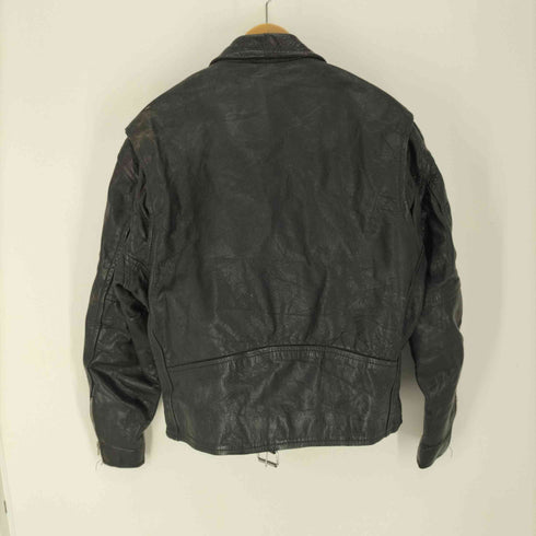 DIAMOND LEATHER 裏地キルティング ダブル ライダースジャケット アメジャン メンズ EUR:46