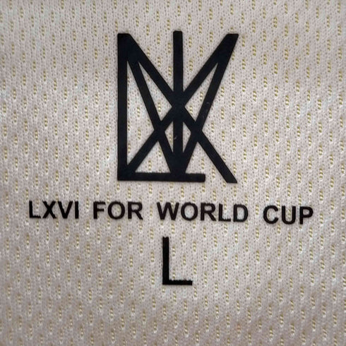 インクス INXX LXVI WE ARE THE CHAMPION プリント ジップアップ 半袖ポロシャツ メンズ import:L