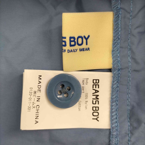 ビームスボーイ BEAMS BOY サイドボタンアノラックパーカー レディース