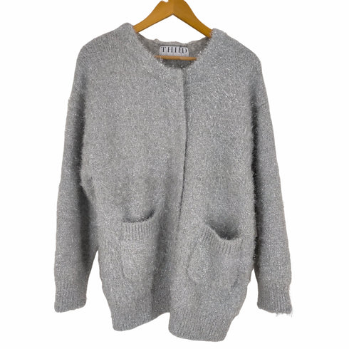 サードマガジン THIRD MAGAZINE ラメニットカーディガン レディース FREE