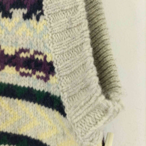 ビームスボーイ BEAMS BOY maturely / Fair Isle Up & Down Vest レディース