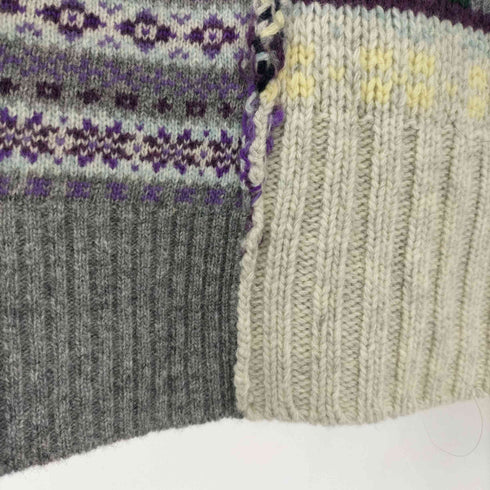 ビームスボーイ BEAMS BOY maturely / Fair Isle Up & Down Vest レディース