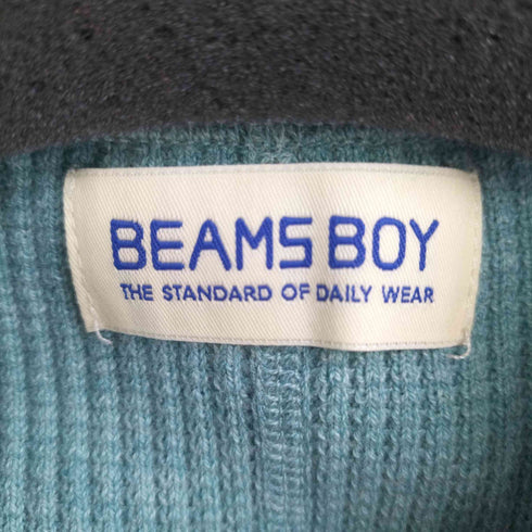 ビームスボーイ BEAMS BOY 4ゲージ ワッフル クルー ニット レディース